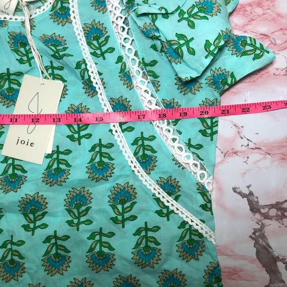 Joie ruffle sleeve floral top size XS - Picture 10 of 10